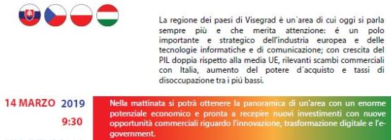 Anteprima “Fare business nell’area Visegrad – Seconda Edizione”